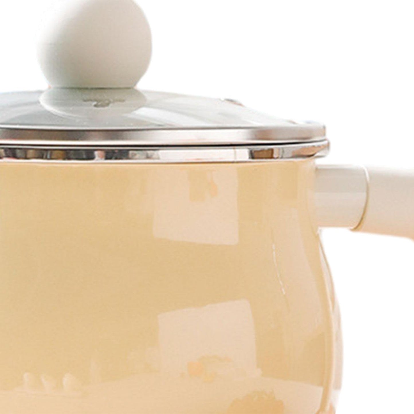 Llazsybz Saucepan Cooking Pot for Cooking Gifts Multifunctional Kitchenware Kitchen Supplies for Kitchen Dining Room Camping Party, Yellow