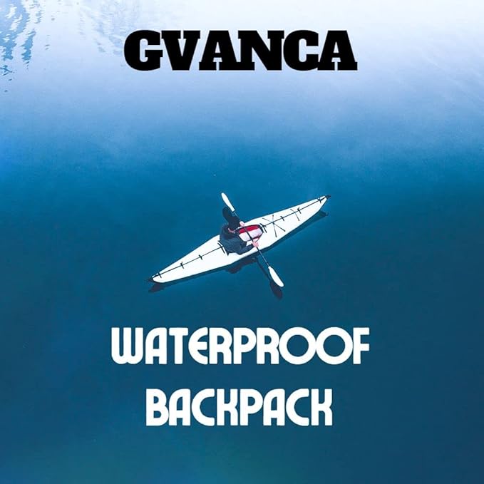 Waterproof Dry Bag Backpack for Kayaking, Roll Top Kayak Dry Backpack, Floating Outdoor Dry Sack Boating Sailing Canoeing Rafting Fishing Camping 85L Blue