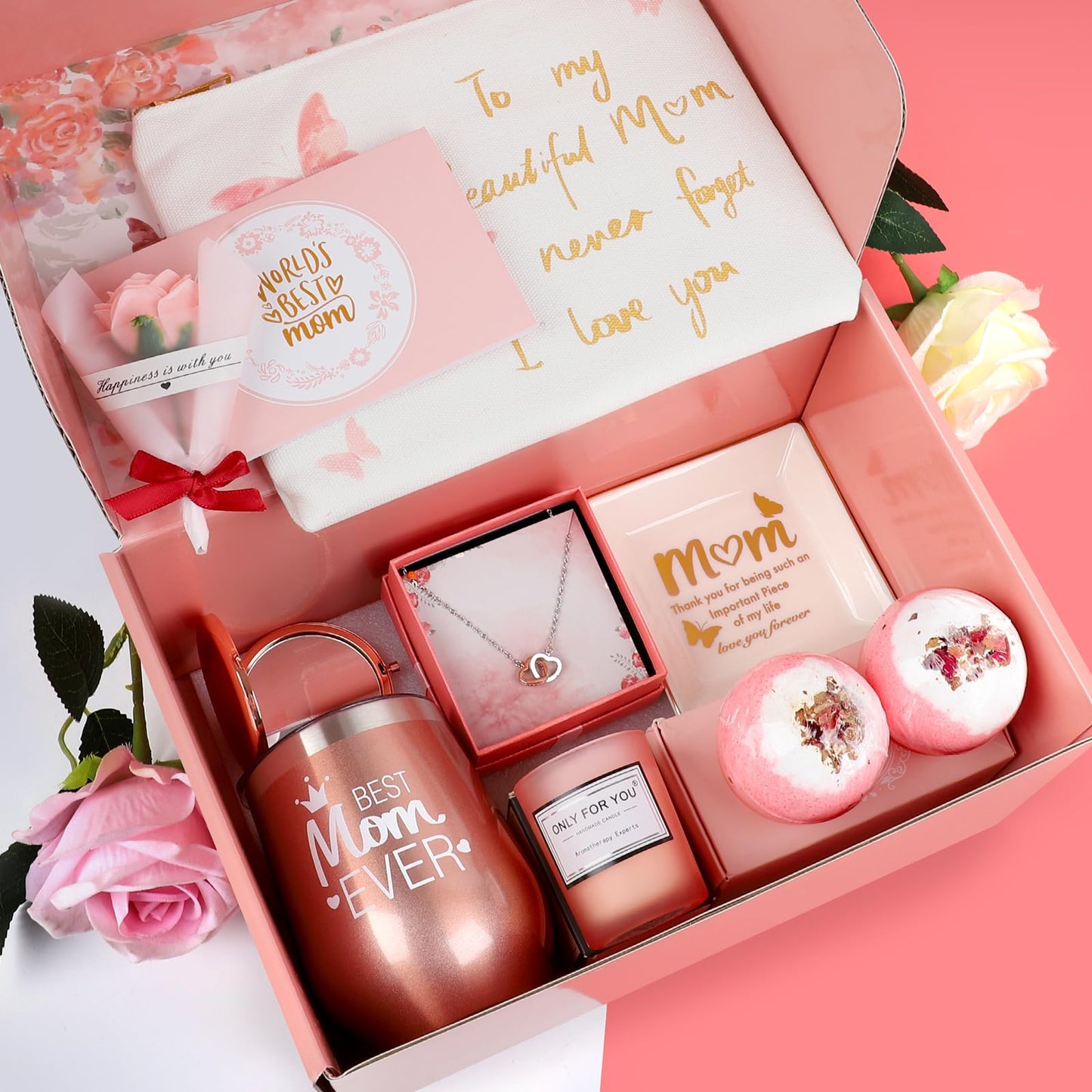 Birthday Gifts For Mom From Daughter Unique Mom Gifts Birthday Presents For Mom Christmas Gifts for Mom From Son Best Mom Ever Gifts For Mother Day Happy Birthday Mom