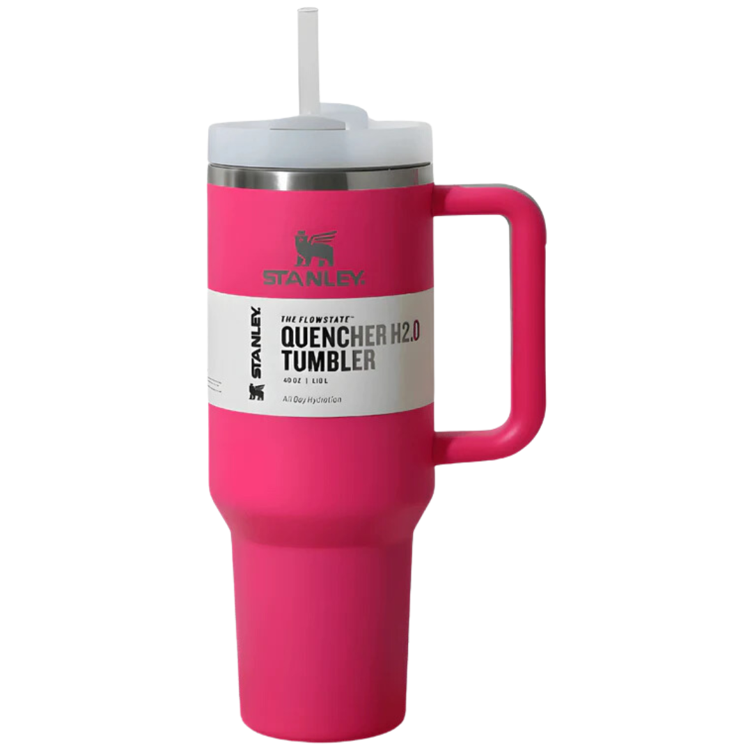 Stanley Pink Quencher 40oz Tumbler