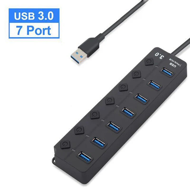 USB 3.0 Hub with Switch