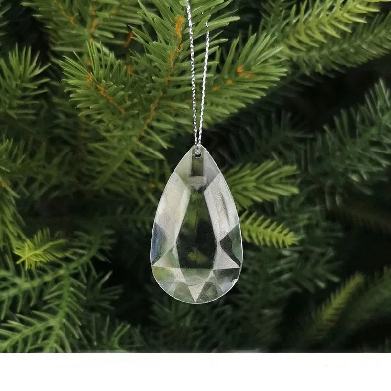 Sparkling Snowflake Christmas Pendant Set