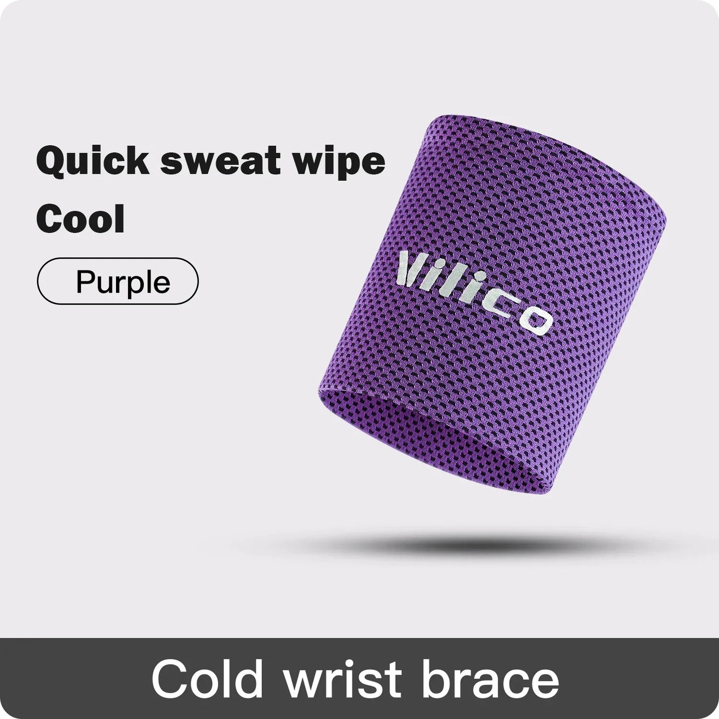 Ice Cooling Wrist Sweatband