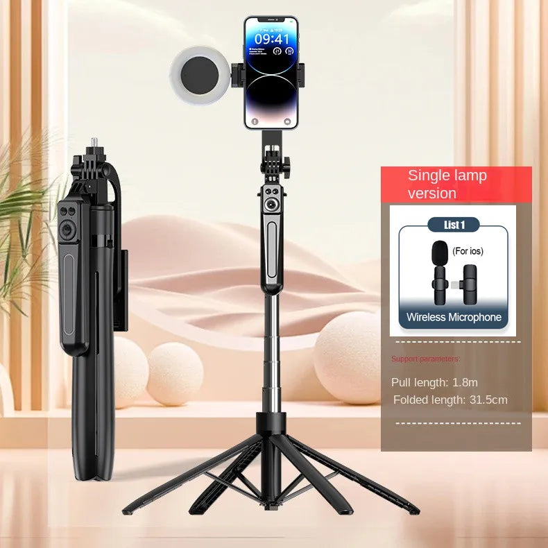 FANGTUOSI 180cm Wireless Selfie Stick