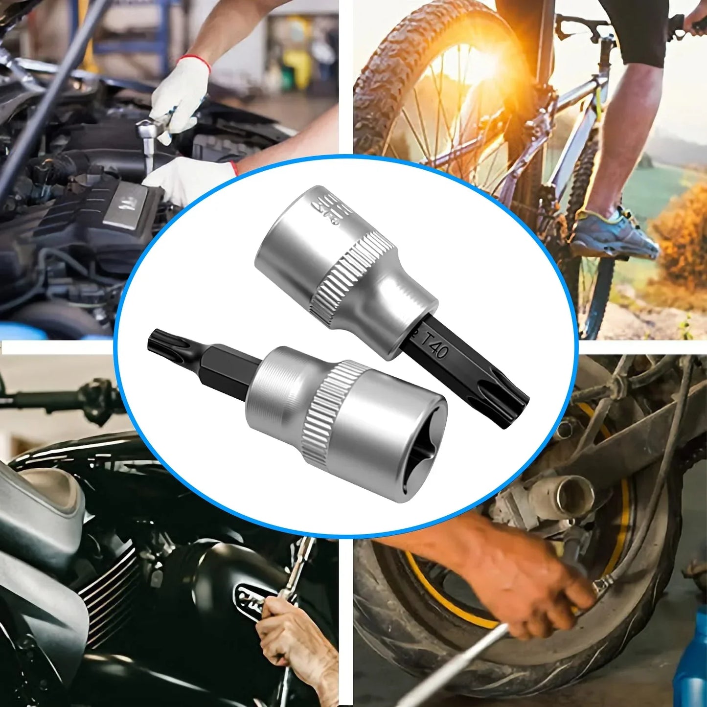 PowerFix 15-Piece Spark Plug Kit