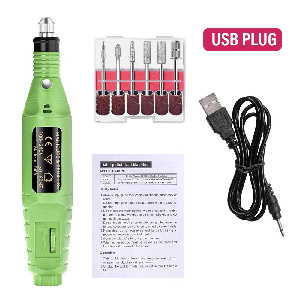 LULAA Electric Nail Drill