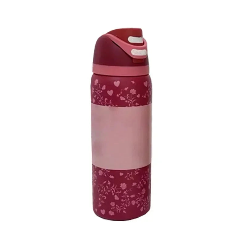 Owala BPA-Free insulated Straw Water Bottle - Darling Daisy