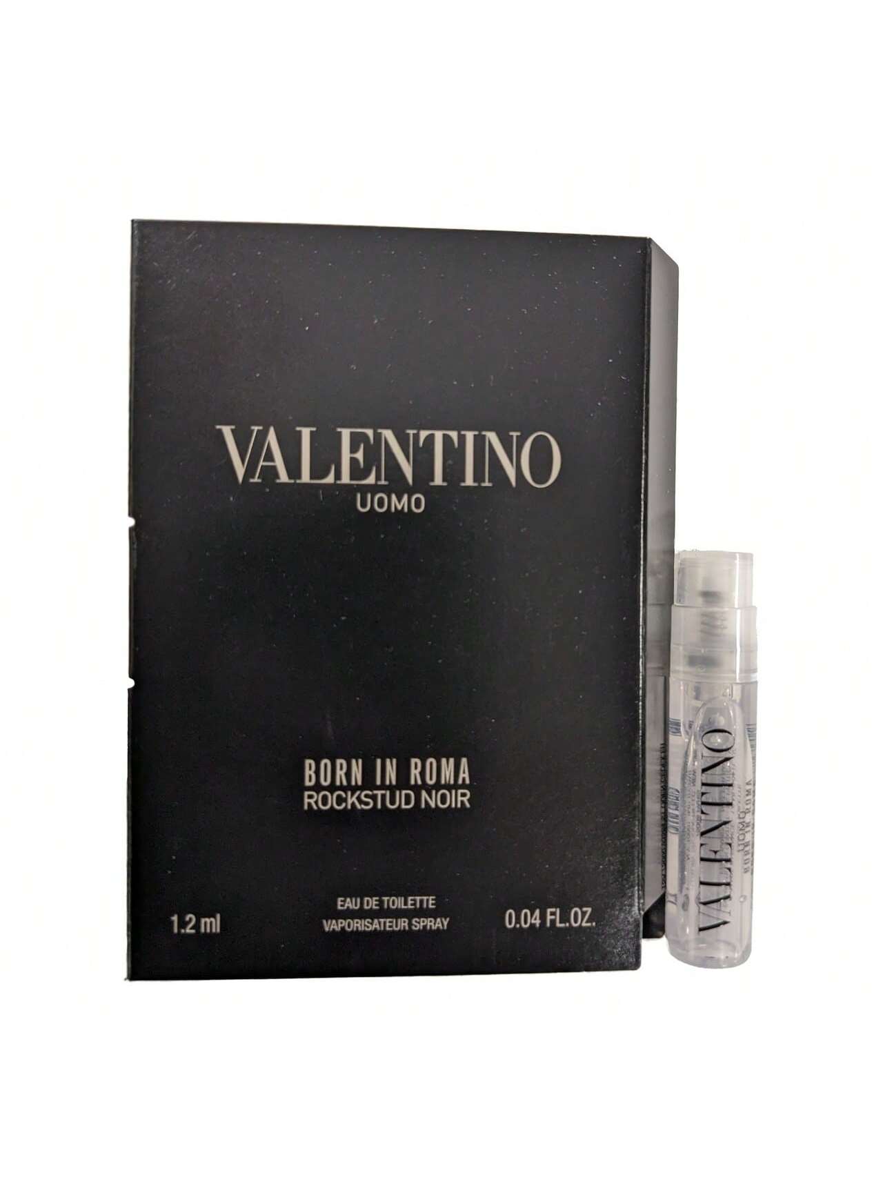 Valentino Uomo Born In Roma Rockstud Noir 0.04 EDT For Men