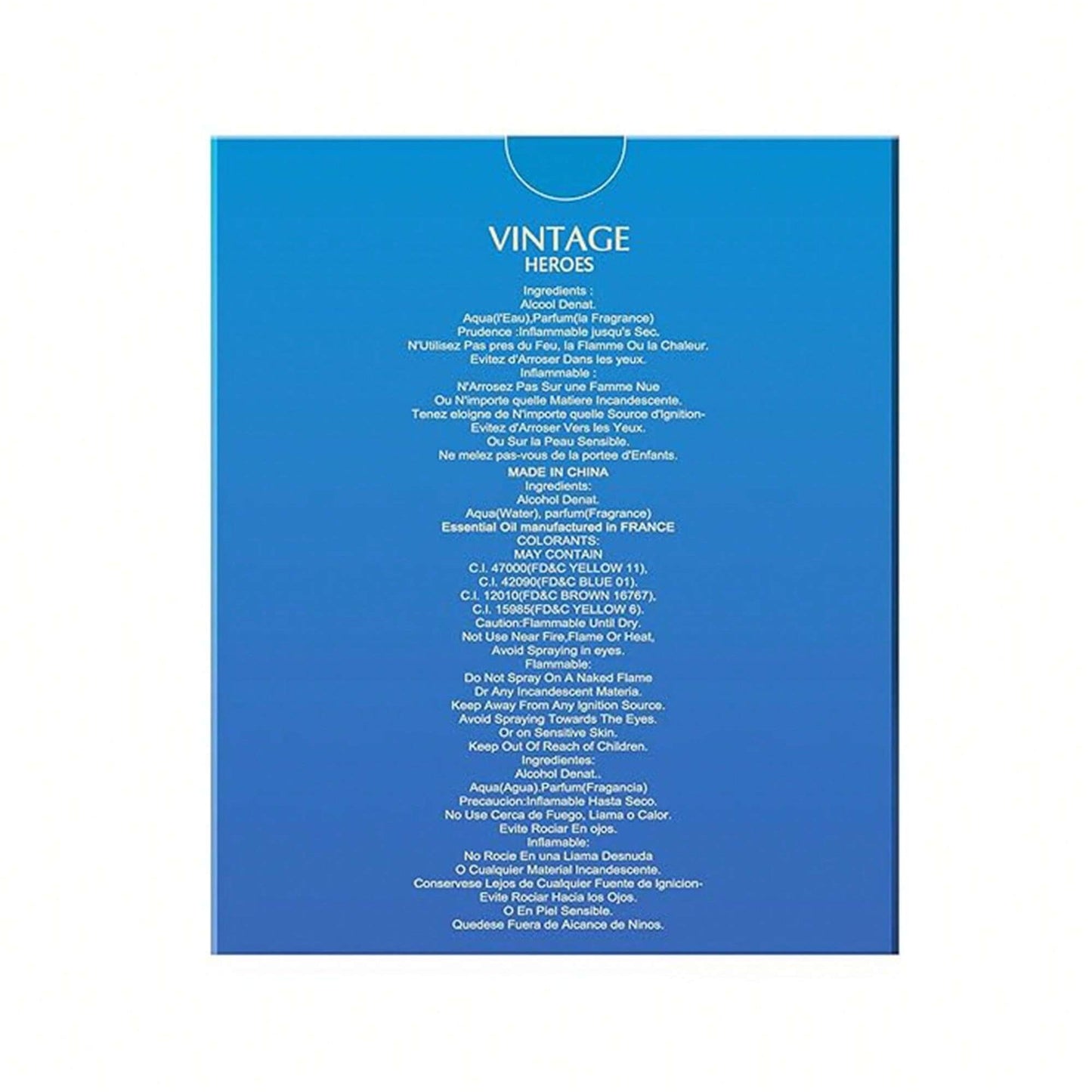 Vintage perfume For Men - 100ML