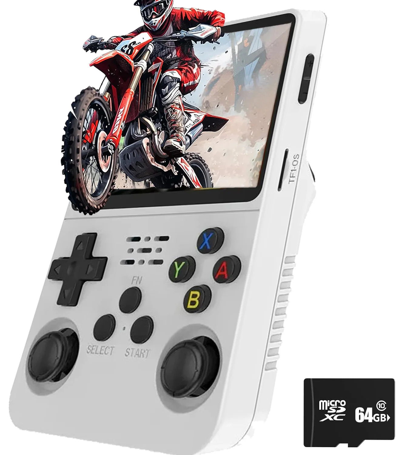 R36S Classic Retro Game Console with ARKOS System Video Games Single Card Portable Hand-Held Gaming Console Kids Gift 3.5 Inch