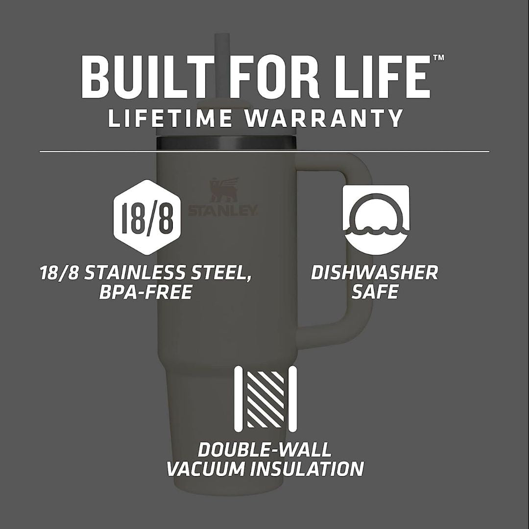 Stanley Tumbler 40oz Handle Straw