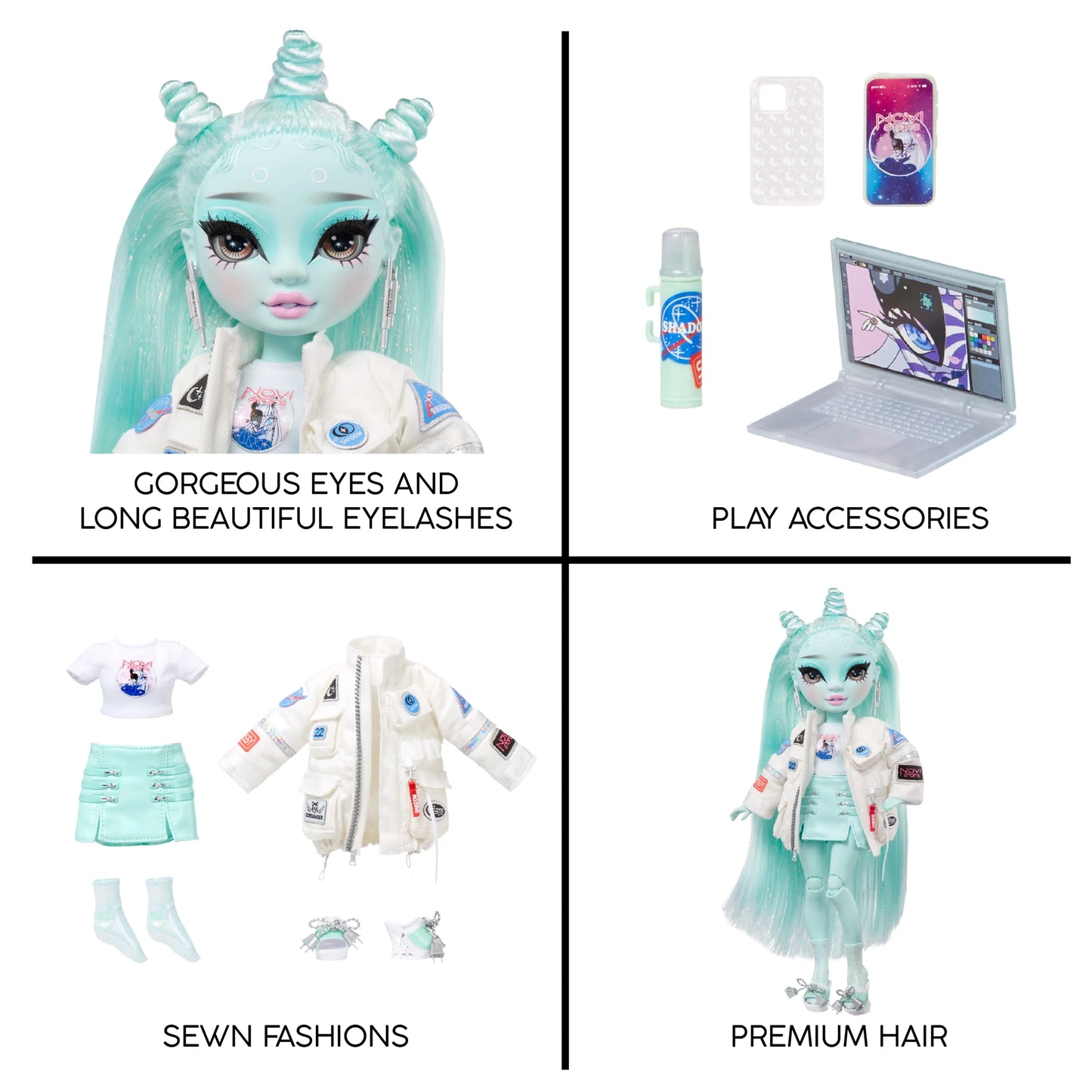 Shadow High S23 Fashion Doll - Zooey Electra (Green)