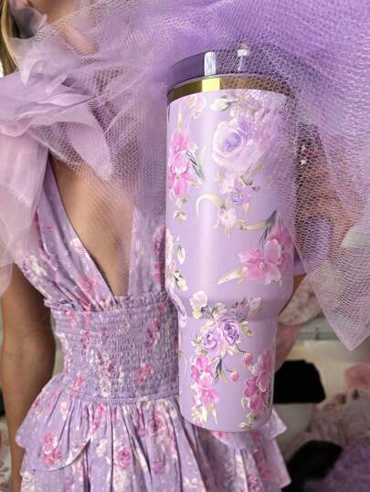 Stanley-Compatible 40oz Travel Tumbler