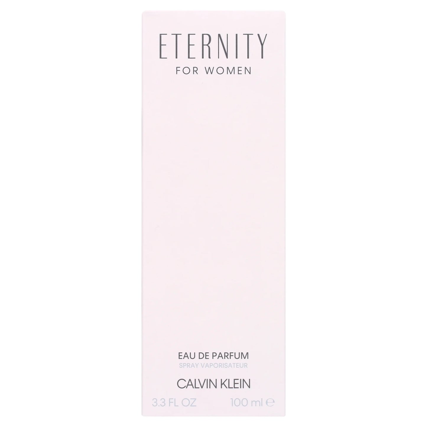 Eternity Eau De Parfum, 3.4Oz, for Women, Scent Floral, 1 Count