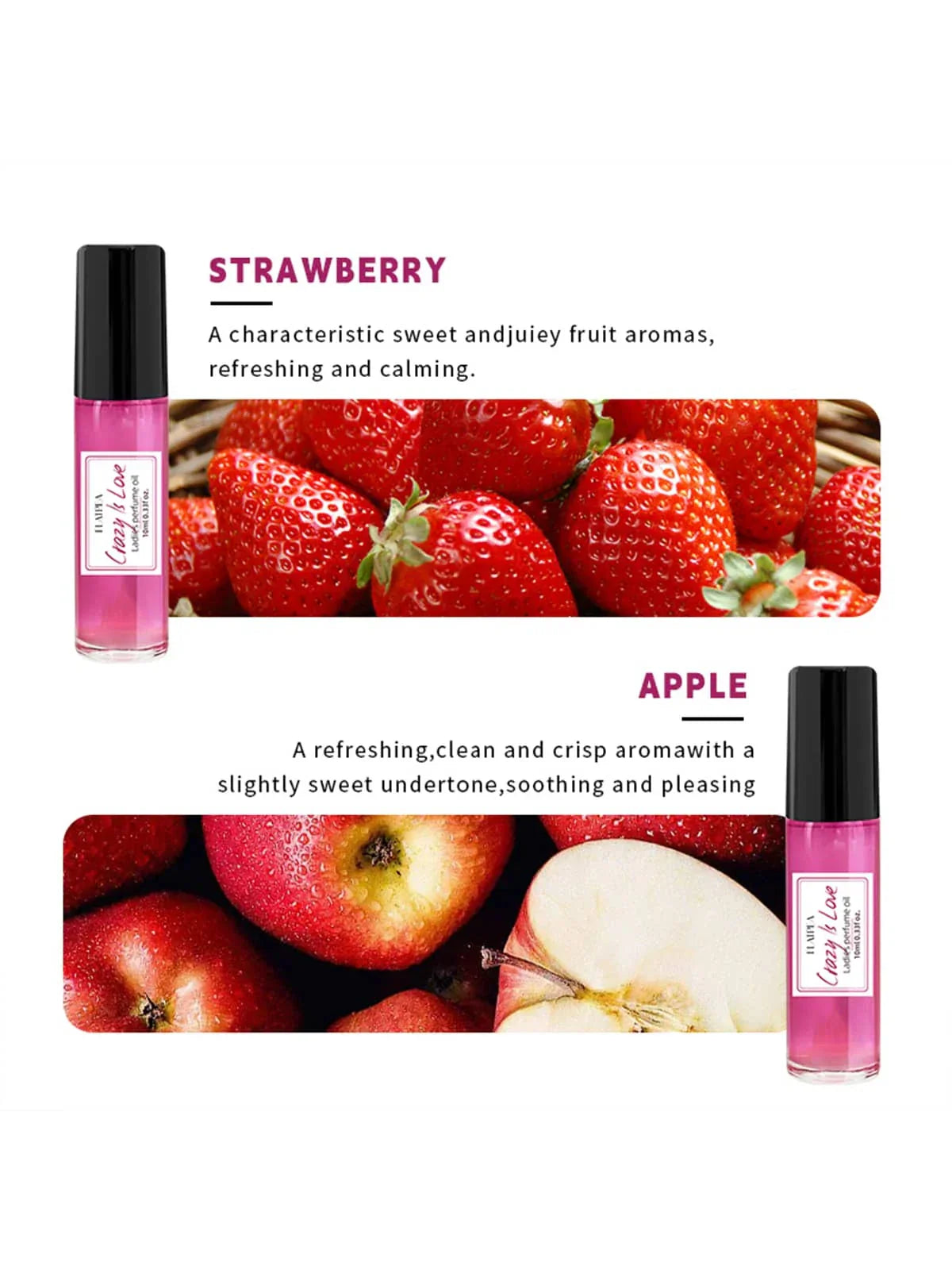 Flatpea Fruity Floral Pink Perfume for Woman 1pc