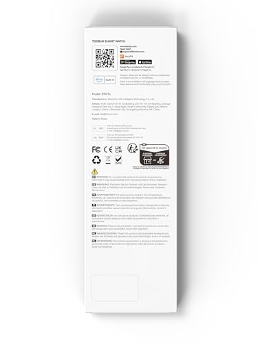 TOOBUR Smart Watch for Women Alexa Built-in, 1.95" Fitness Tracker with Answer/Make Calls, IP68 Waterproof/Heart Rate/Sleep Tracker/100 Sport Modes, Fitness Watch Compatible Android iOS