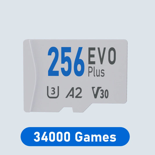 Game Card for Steam Deck with Batocera 40 Plug and Play up to 40000 Retro Games for PS3/PS2/PS1/PSP/WII/WIIU/XBOX/SS Emulators