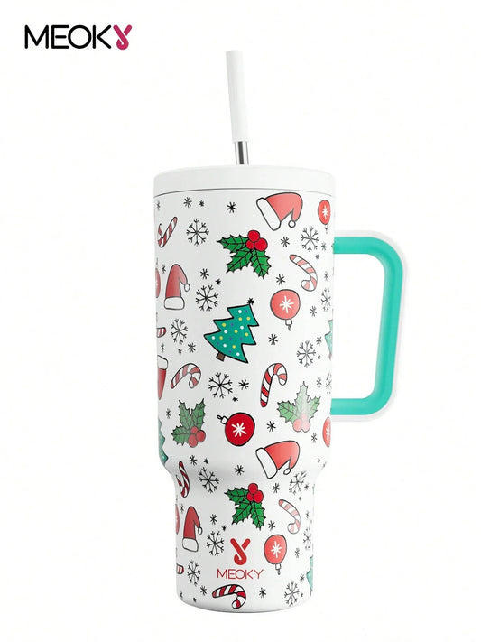 Meoky 40oz Stainless Steel Tumbler