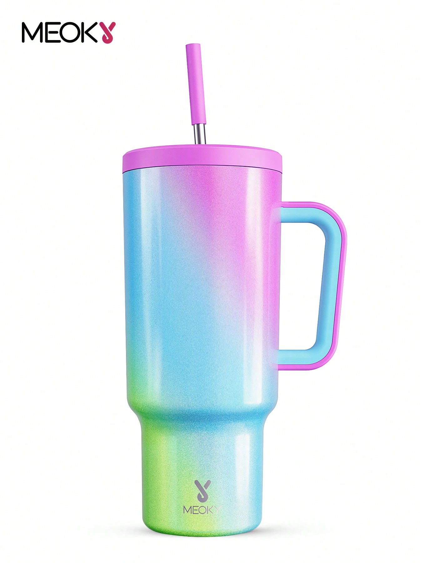 Meoky 40oz Gradient Travel Tumbler