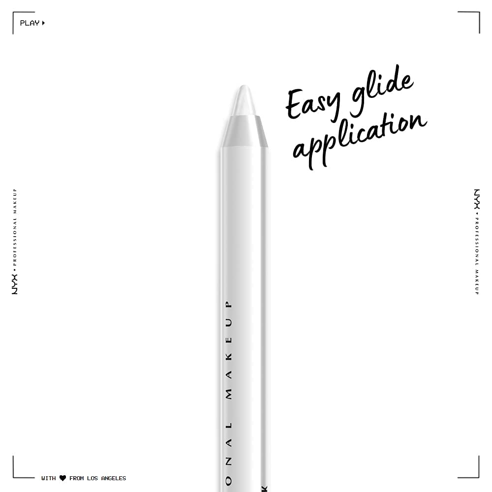 NYX PROFESSIONAL MAKEUP Epic Wear Liner Stick, Long-Lasting Eyeliner Pencil - Pure White