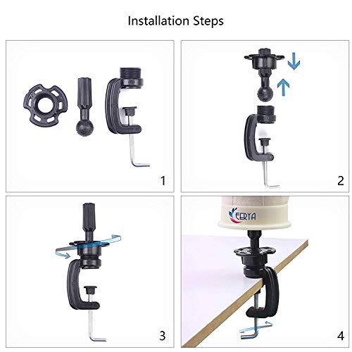 EERYA Canvas Block Head 22.5 Inch Wig Head Set for Making & Displaying with Stand