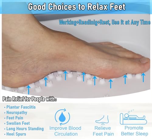 DoroSun Collapsible Foot Bath Soak Tub with Handle, Plastic Foldable Feet Spa Soaking Basin Bucket with Massager Acupoint for Washing, Pedicure Foot Care Bathtub Bowl Tools for Pain Relief, Green