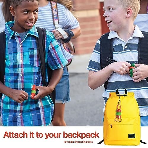 Finger Poppers Fidget Toy for Kids - Hand Exercisers Pop Tube Mini Fidget Toys - Sensory Toy for Girls and Boys - Finger Strengthener Occupational Therapy Toy Stocking Stuffers - Pack of 10