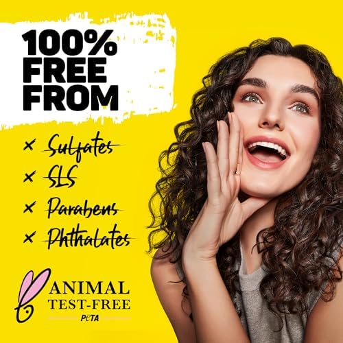 Marc Anthony Leave In Hair Treatment, Strictly Curls - 7-In-1 Treatment Foam for Curly Hair Defines, Defrizzes, Moisturizes, Detangles, Softens & Shines with Avocado Oil & Shea Butter - 7.1 Ounce