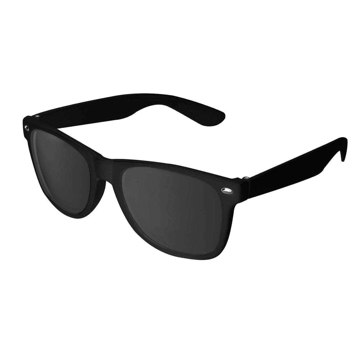Super Z Outlet Plastic Vintage Retro Style Sunglasses Classic Shades Eyewear Party Favors (24, Black)