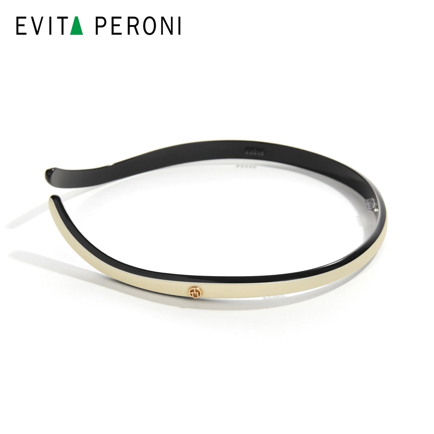 EVITA PERONI Hair Band Designed for Eyewear Black and Off White Glasses headband No Pressure, No Headache, Comfortable Headbands for Women Non Slip, Head Bands for Women's Hair