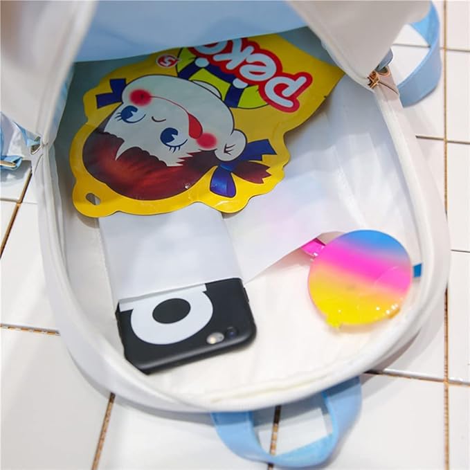 STEAMEDBUN Ita Bag Backpack Bowknot Kawaii Pin Display Backpack Bag with Insert