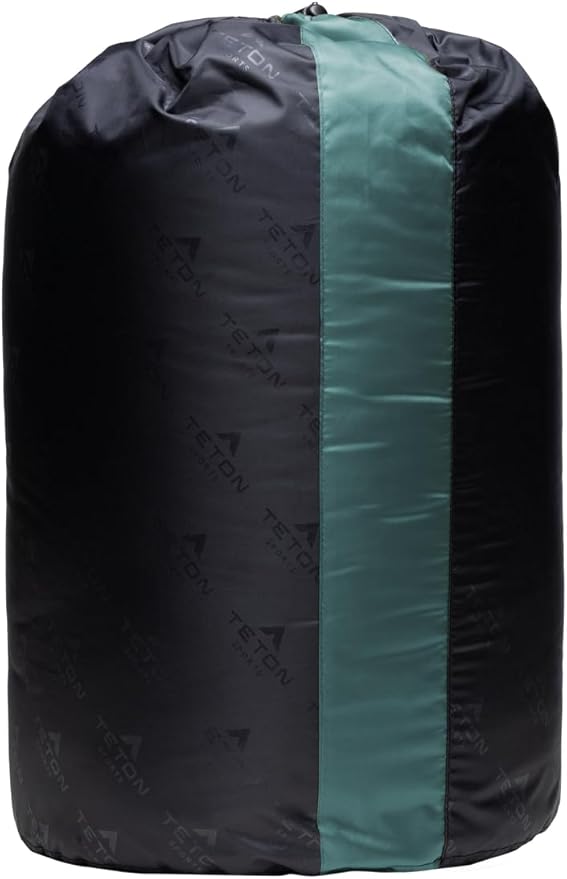 Teton Celsius Regular, -25F, 20F, 0F Degree Sleeping Bags, All Weather Bag for Adults and Kids, Camping Made Easy and Warm, Travel Sack Included