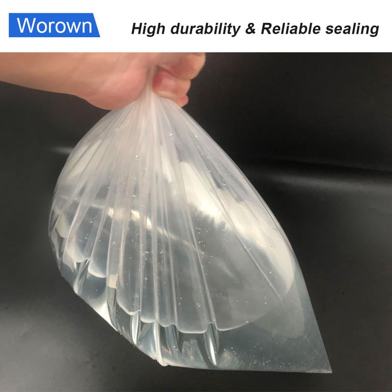 Worown 6 Pack Red Cardboard Basket for Gifts Empty, 8 x 10 Inch Kraft Basket Kit with Bags and Pull Bows for Packing Gift on Easter, Christmas, Birthday, Wedding