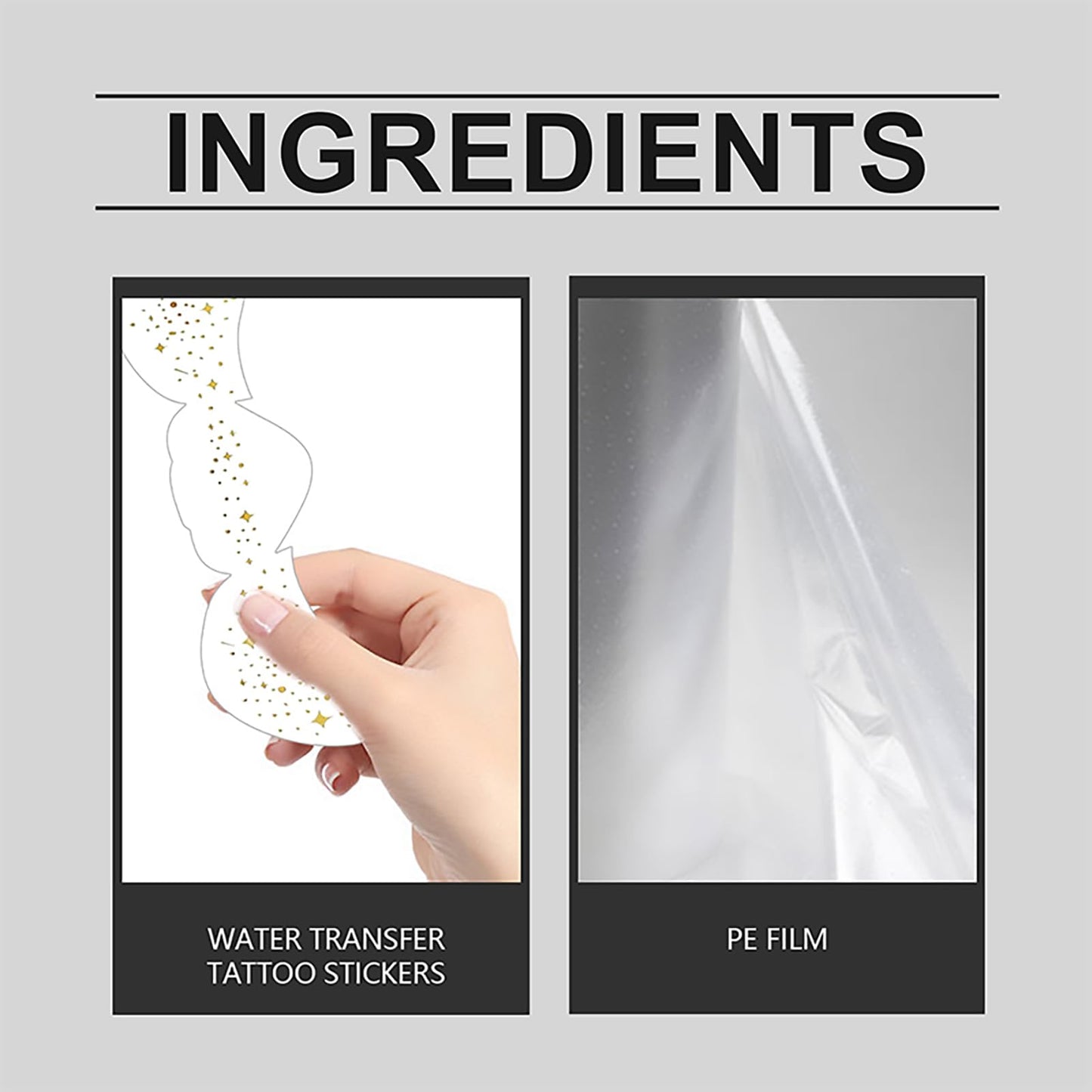 Face Glitter Freckles Tattoo, Sliver Glow Up Makeup Patches, Face Glitter Makeup Speckles Patches, Cute Glitter Makeup Accessories for Women Cosmetic Glitter for Face - 10 Counts (Sliver #02)