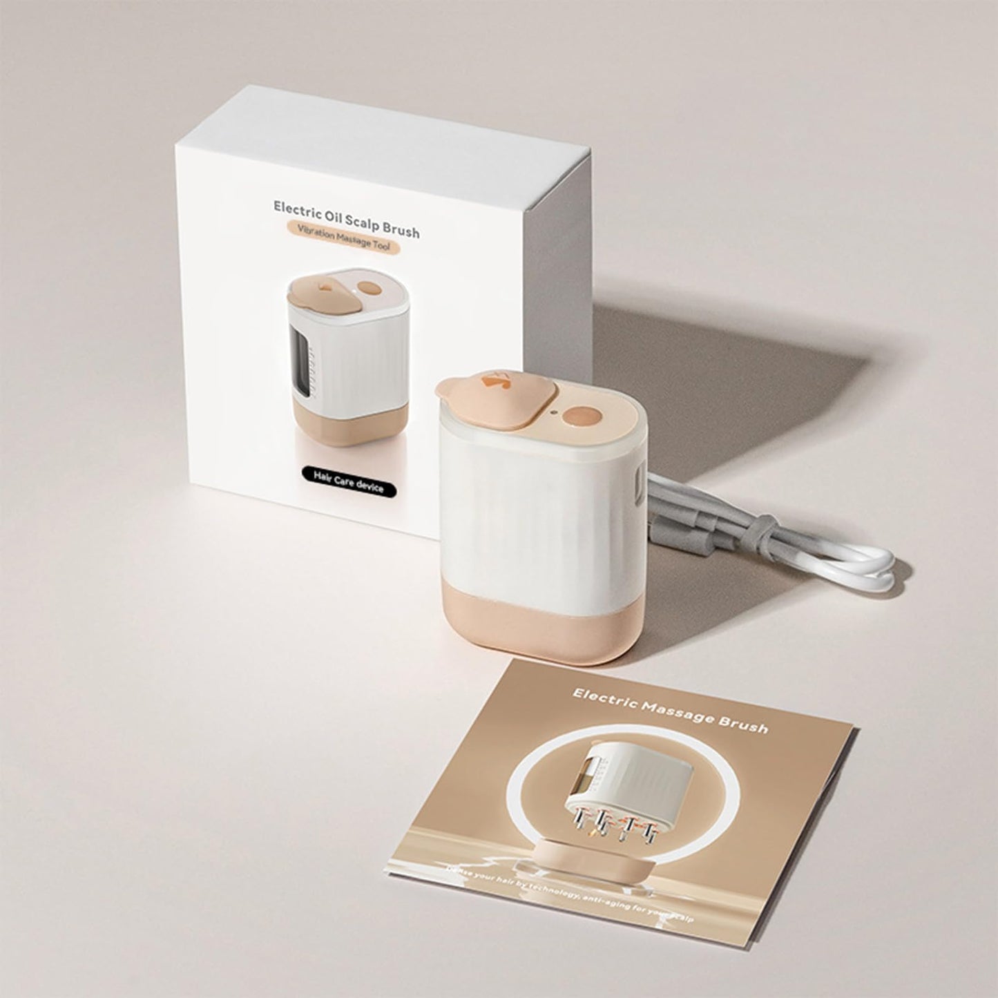 Electric Hair Oil Applicator for Hair Growth,crown naturale follicle activator 3.0 scalp machine, follicle activator 3.0 scalp machine for women,2 in 1 Oiling Applicator (1PCS)