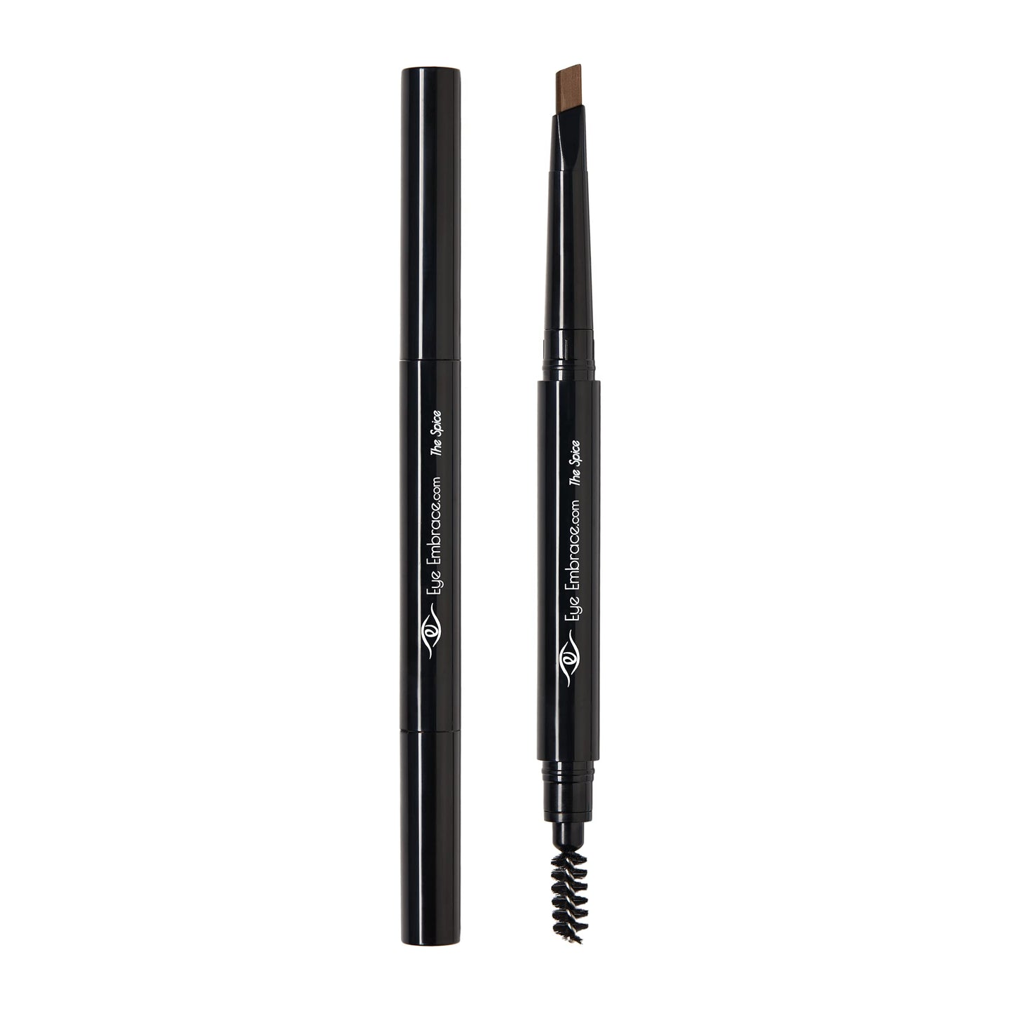 Eye Embrace The Spice: Auburn Brown Eyebrow Pencil – Waterproof, Double-Ended Automatic Angled Tip & Spoolie Brush, Cruelty-Free