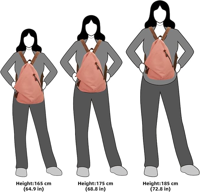 KL928 Canvas Vintage Backpack – Large Casual Daypack Outdoor Travel Rucksack Hiking Backpacks for Men Women