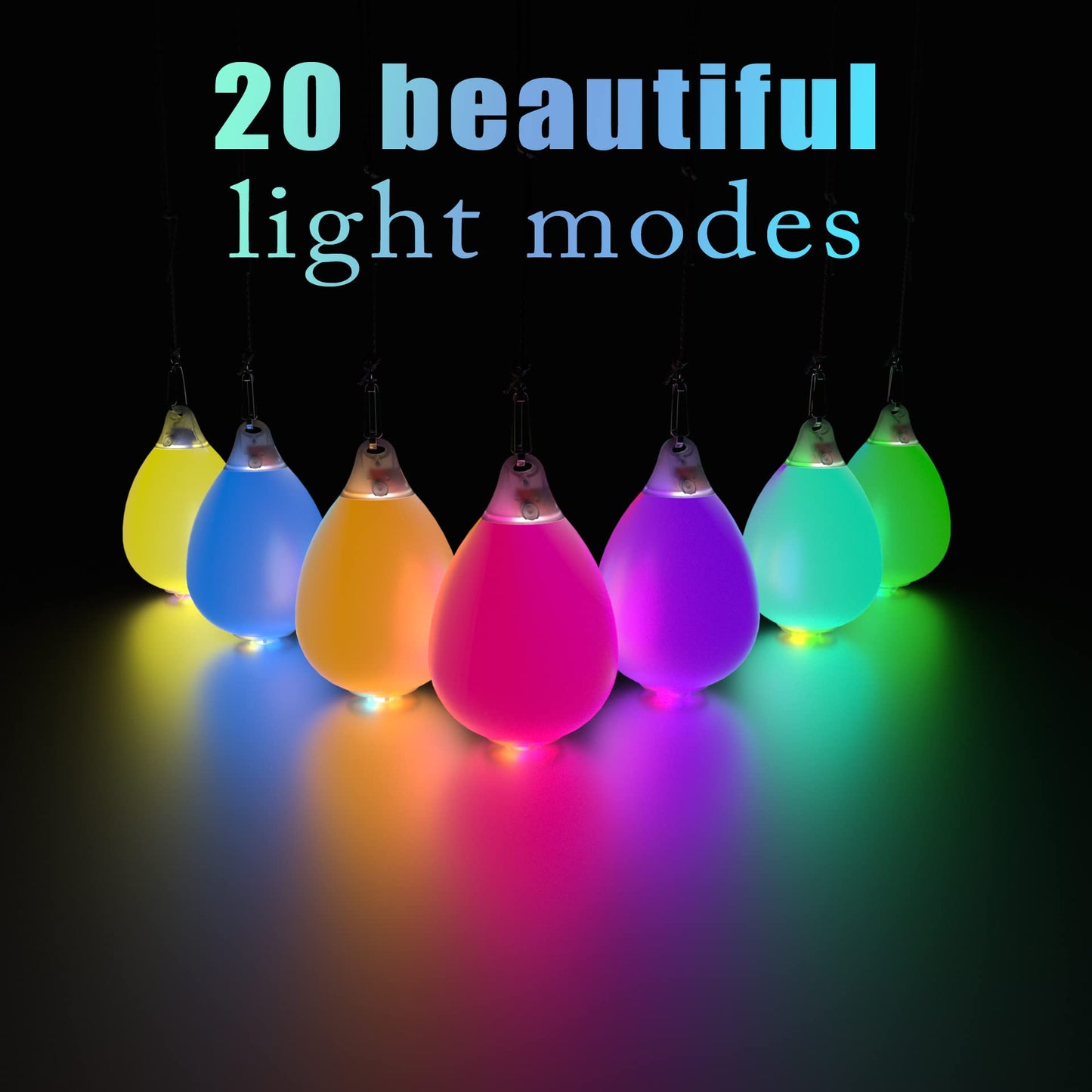 LED POI Balls Fiber Optic Lights USB Rechargeable 20 Vibrant Color Light Modes and Flashing Patterns Soft Spinning Balls Poi LED Optic Fiber Light Poi and More