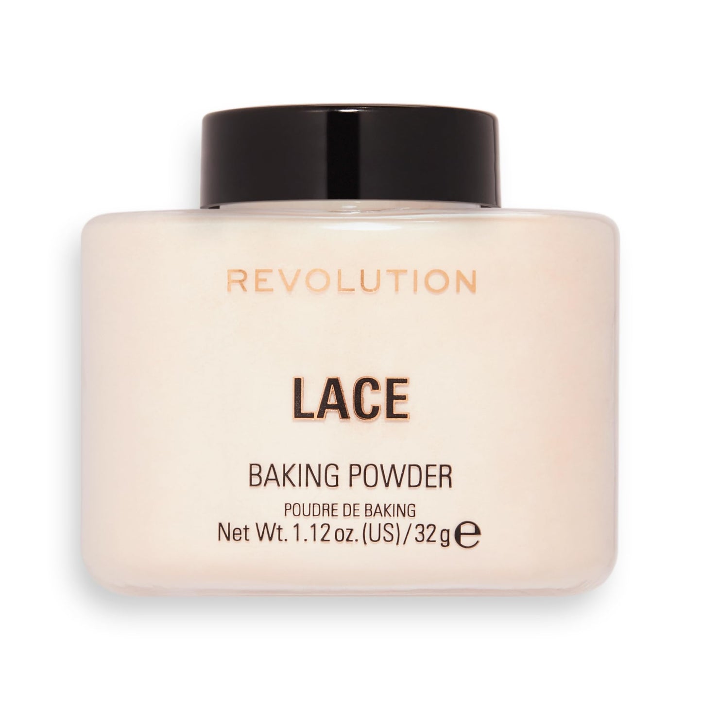 Revolution, Loose Baking Powder, Makeup Setting Powder, Long Lasting Coverage, Mattifies & Reduces Shine, Lace, 1.13 oz