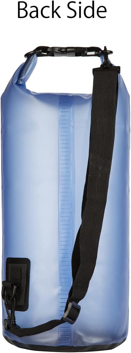 Waterproof Dry Bag,10L/20L Roll Top Waterproof Dry Bag Backpack For Kayaking Boating Swimming fow Women Men (Blue-10L)