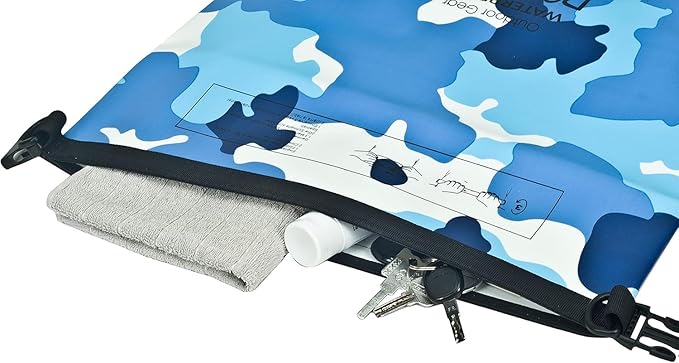 Waterproof Dry Bag Backpack 5L/10L/20L/30L/40L, Roll Top Floating Waterproof Storage Bags for Kayaking, Boating, Swimming, Hiking, Camping and Fishing