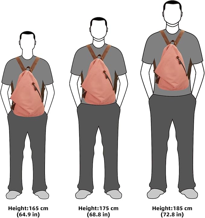 KL928 Canvas Vintage Backpack – Large Casual Daypack Outdoor Travel Rucksack Hiking Backpacks for Men Women