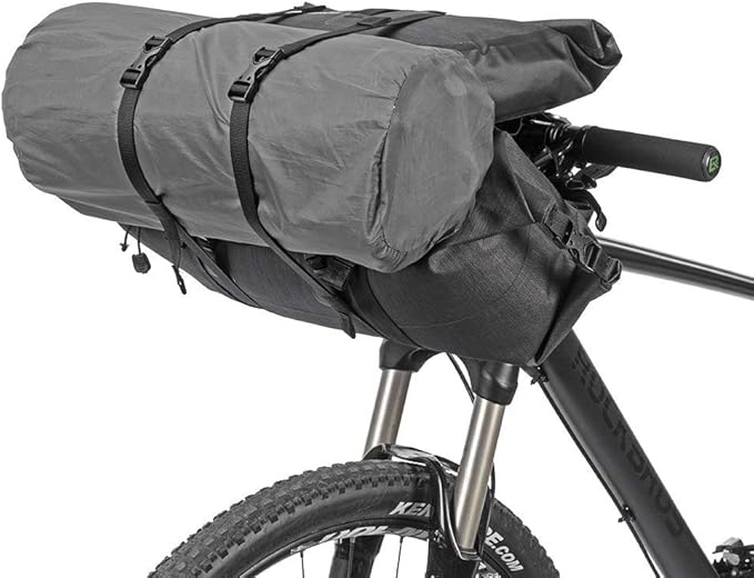 ROCKBROS Waterproof Handlebar Bags 12L-20L Bikepacking Bags Front 2 Dry Packs for MTB Road Bicycles Bikepacking Accessories