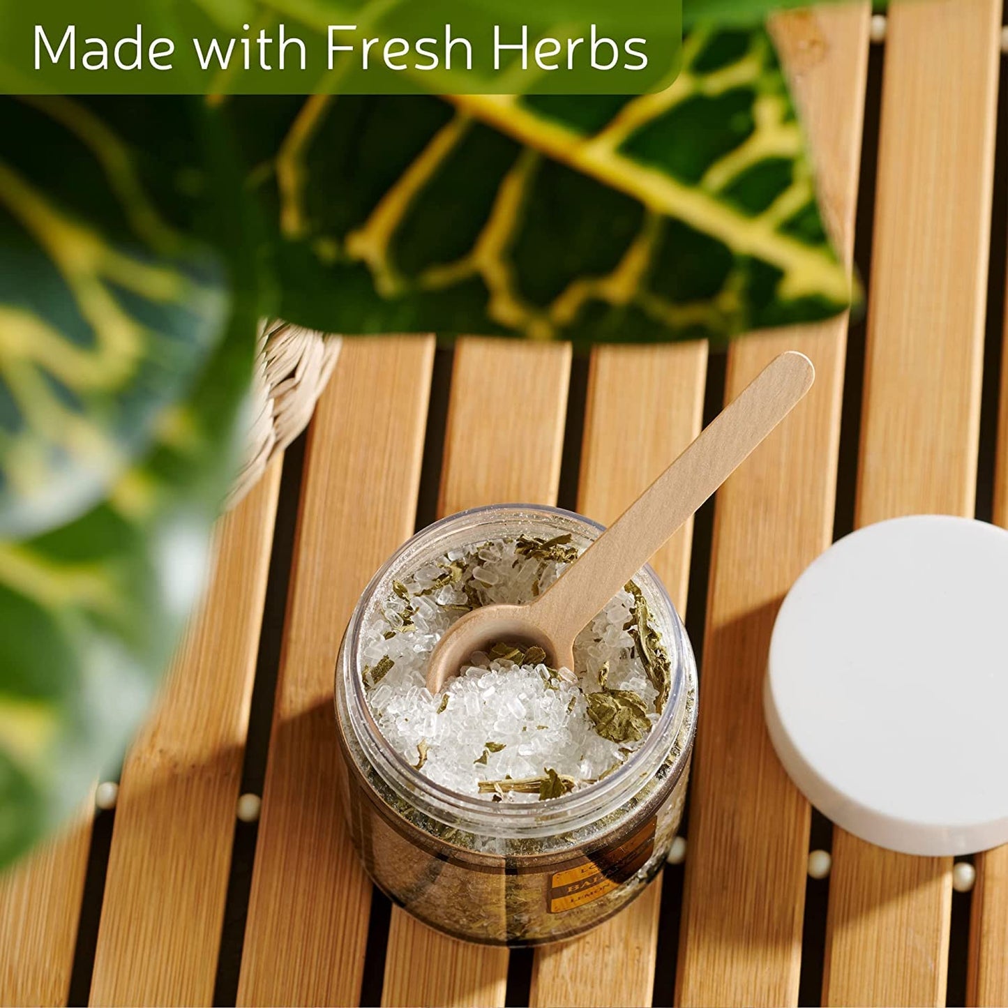 Spa Gifts for Women, Epsom Bath Salts Gift Basket Set, Relaxing Self Care Salt with Essential Oils, Gifts for Mom, Wife - Lavender, Eucalyptus, Lemon Basil, Coconut, Tea Tree, Honey Almond