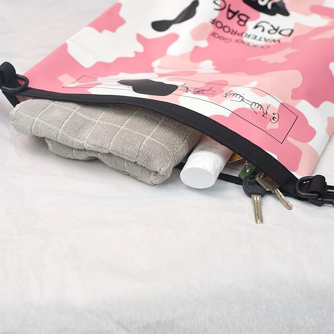 Waterproof Dry Bag Backpack 5L/10L/20L/30L/40L, Roll Top Floating Waterproof Storage Bags for Kayaking, Boating, Swimming, Hiking, Camping and Fishing