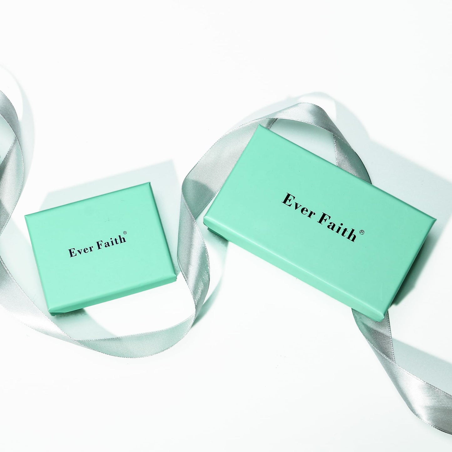 EVER FAITH Snowflake Jewelry Set Sterling Silver Winter Accessory Sparkle Green CZ Flower Necklace Leverback Earrings Sets