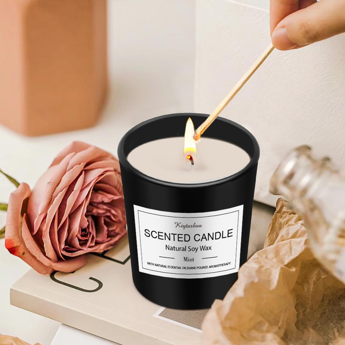 12 Pack Scented Candles Gifts Set for Women and Men, Candles for Home Scented, Natural Soy Wax 180H Long Burning, Aromatherapy Candle Bulk Gift Set for Women Christmas Birthday Thanksgiving Mother