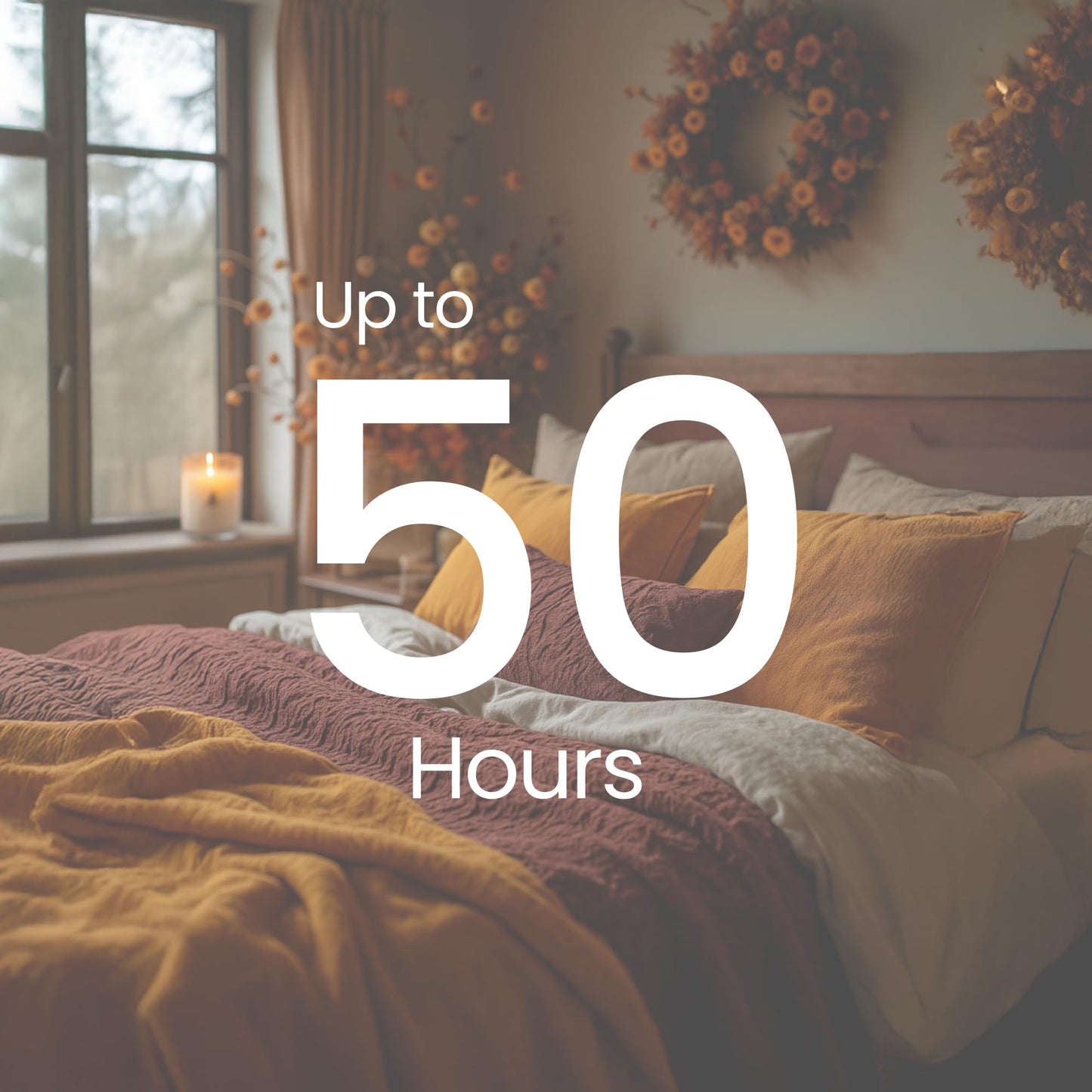 Stress Relief Candles | Lavender, Basil & Jasmine | Calming Candle | Non Toxic Candle | Highly Scented & Long Lasting | Aromatherapy Candle | Scented Candles | Gifts for Women and Men