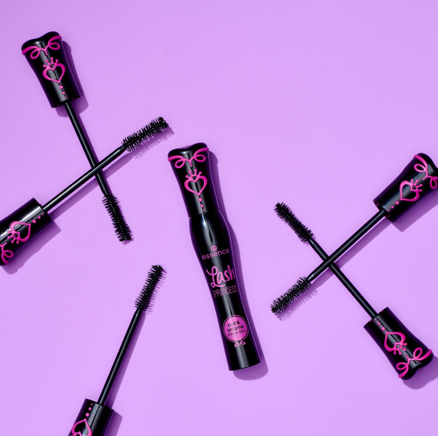 essence | Lash Princess Curl & Volume Mascara | Vegan & Cruelty Free (Pack of 3)