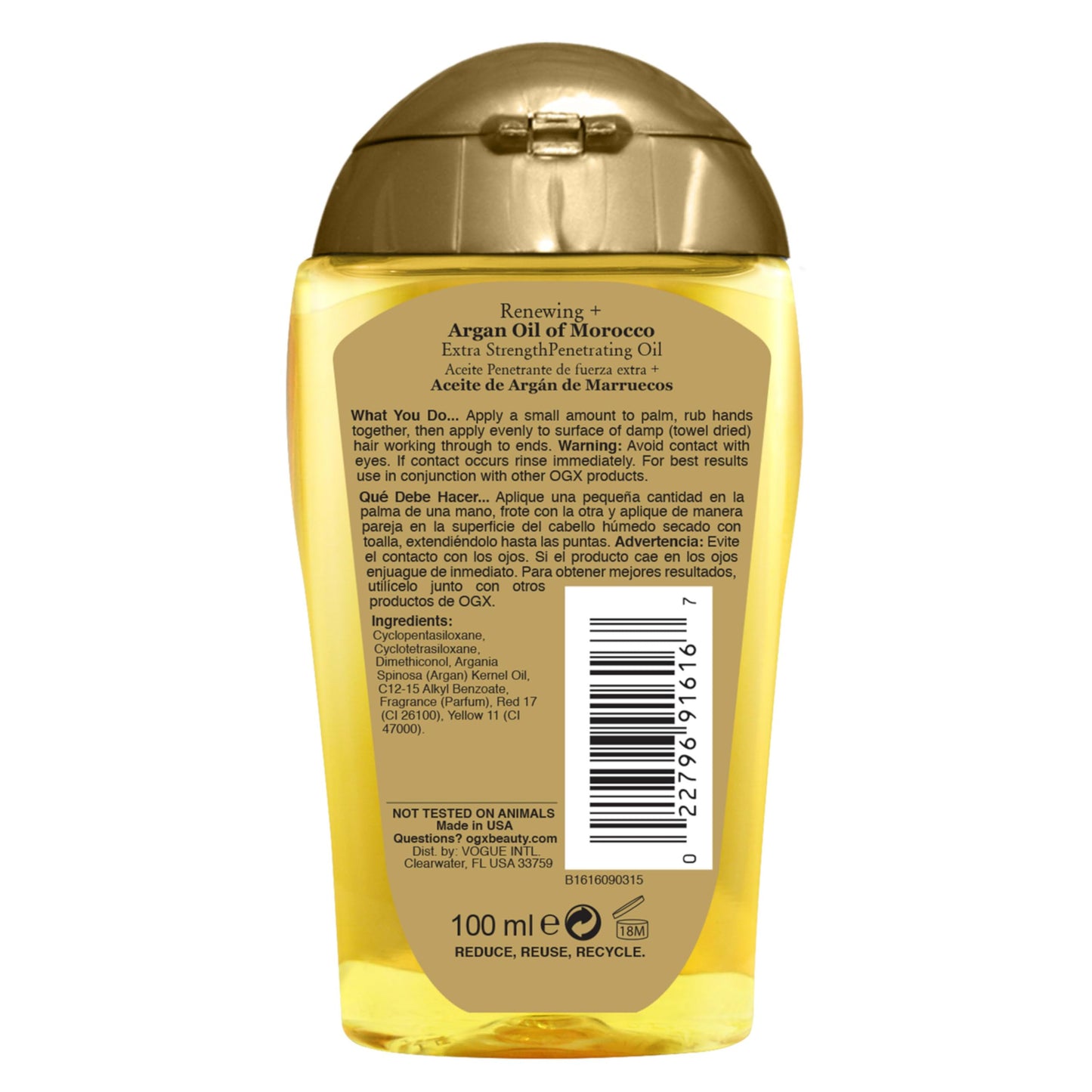 OGX Renewing + Argan Oil of Morocco Extra Penetrating Oil 3.3 fl oz